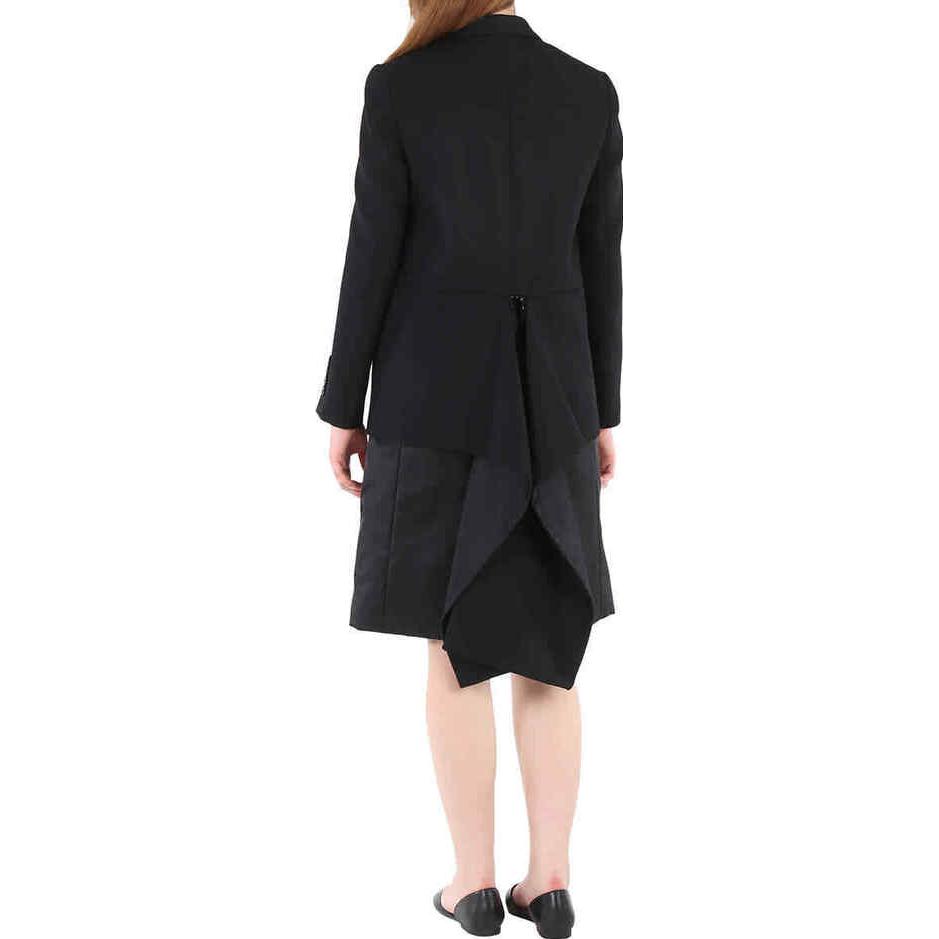 (Women) Burberry  Black Solid Long Sleeve Blazer Coat 80466661 圖 4