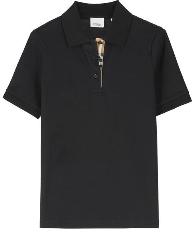 women-burberry-black-solid-polo-shirt-short-sleeve-with-button-collar-80668981
