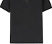 Purchase (Women) Burberry Black Solid Polo Shirt Short Sleeve with Button Collar. 80668981