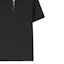 Details for (Women) Burberry Black Solid Polo Shirt Short Sleeve with Button Collar. 80668981