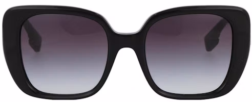 Lookbook (Women) Burberry Black Square Fashion Sunglasses with Minimalist Design. 0BE437130018G