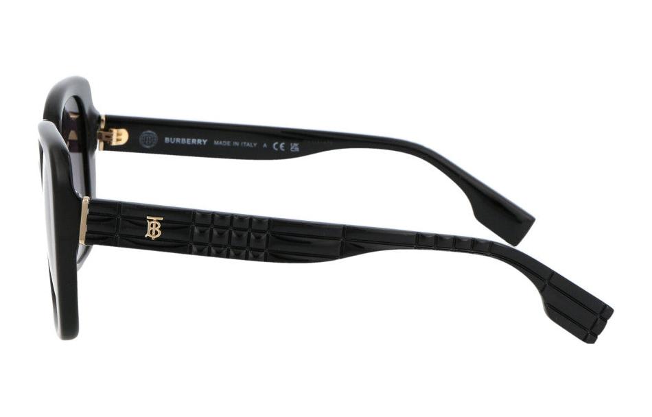 (Women) Burberry  Black Square Fashion Sunglasses with Minimalist Design. 0BE437130018G 圖 4