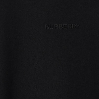 (W) Burberry 黑色條紋刺繡標誌長袖洋裝 80844341 Details for (W) Burberry 黑色條紋刺繡標誌長袖洋裝 80844341