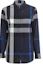 Order (Women) Burberry Blue Checkered Long-Sleeve Button-Up Shirt 40177141