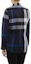 Purchase (Women) Burberry Blue Checkered Long-Sleeve Button-Up Shirt 40177141