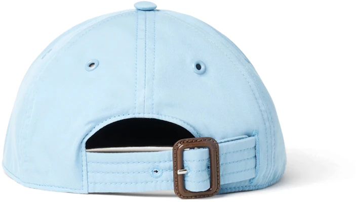 (Women) Burberry Blue Gabardine Baseball Cap with Signature Monogram. 80729481 Shop (Women) Burberry Blue Gabardine Baseball Cap with Signature Monogram. 80729481