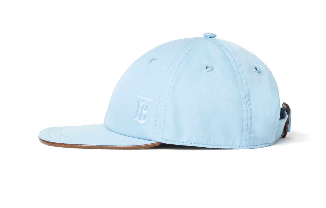 Purchase (W) Burberry 藍色華達呢棒球帽搭配經典字母標誌. 80729481