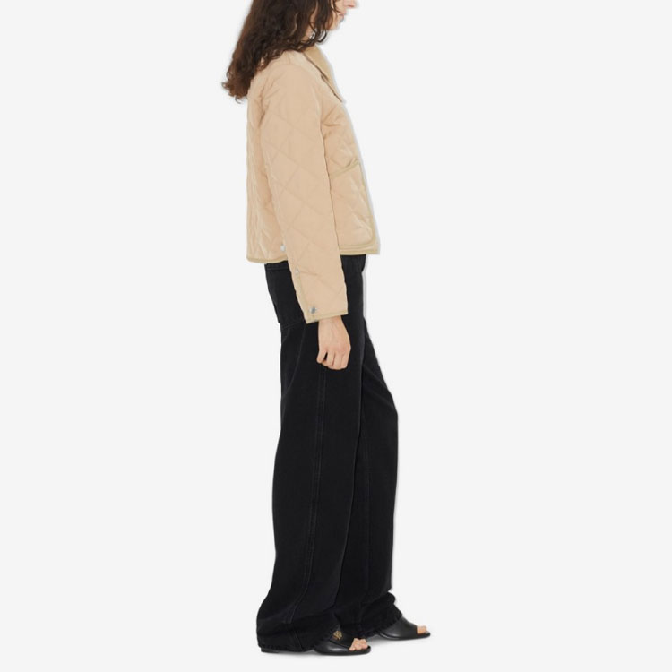 Purchase (W) 버버리 브라운 캐주얼 싱글 브레스트 코튼 자켓 80785201