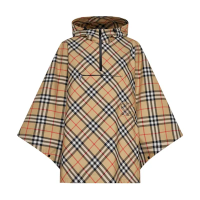 (Women) Burberry Brown Colorblock Slim Fit Hoodie Jacket. 80957081