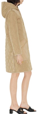 (W) Abrigo Sólido Marrón de Manga Larga con Capucha de Burberry. 80726721 Purchase (W) Abrigo Sólido Marrón de Manga Larga con Capucha de Burberry. 80726721