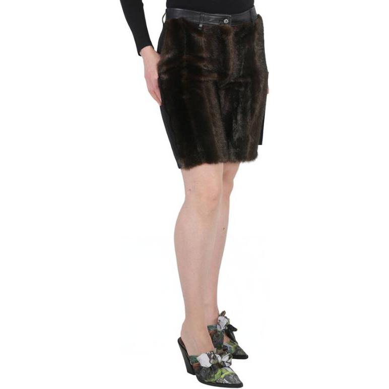 (Women) Burberry  Brown Mid-Rise Patchwork Casual Shorts. 80469081 圖 6