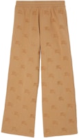 (Women) Burberry Brown Monogram Mid-Rise Straight-Leg Knit Sweatpants 80721201 (Women) Burberry Brown Monogram Mid-Rise Straight-Leg Knit Sweatpants 80721201