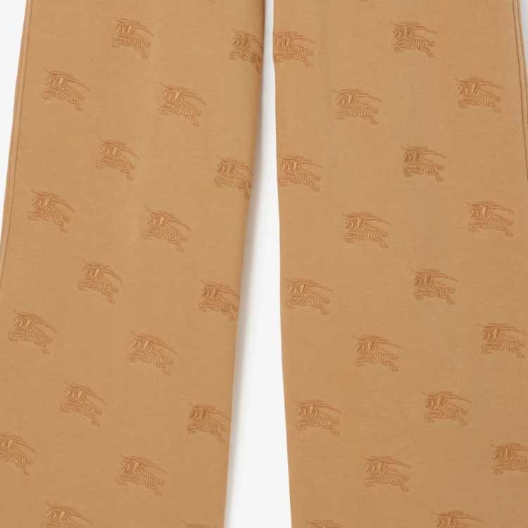 Details for (W) Burberry Coklat Monogram Seluar Knit Potongan Lurus Mid-Rise. 80721201