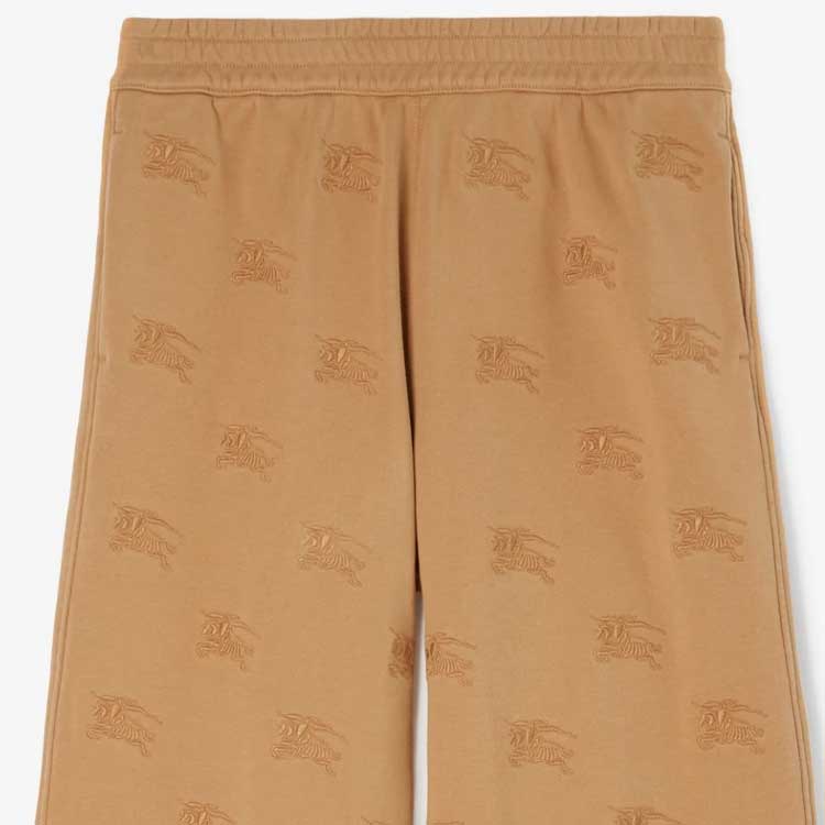 Sizing (W) Burberry Coklat Monogram Seluar Knit Potongan Lurus Mid-Rise. 80721201