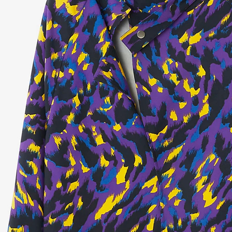 (Women) Burberry  Camouflage Print Single-Breasted Casual Jacket Multicolor 80776821 圖 4