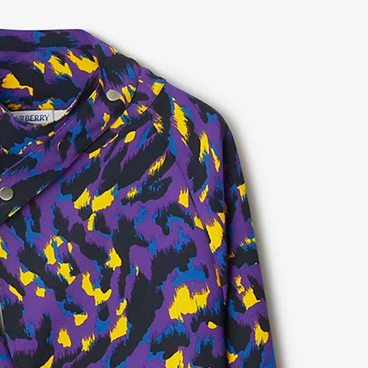 (Women) Burberry  Camouflage Print Single-Breasted Casual Jacket Multicolor 80776821 圖 6