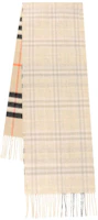 (Women) Burberry Cashmere Tassel Beige Scarf 80957031 (Women) Burberry Cashmere Tassel Beige Scarf 80957031