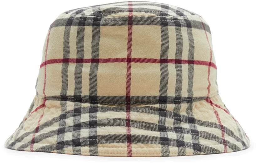women-burberry-check-cotton-bucket-hat-multicolor-80756501