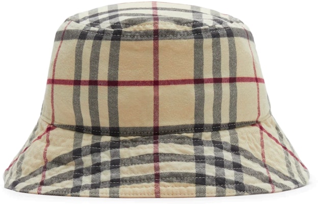 (Women) Burberry Check Cotton Bucket Hat Multicolor. 80756501 Shop (Women) Burberry Check Cotton Bucket Hat Multicolor. 80756501