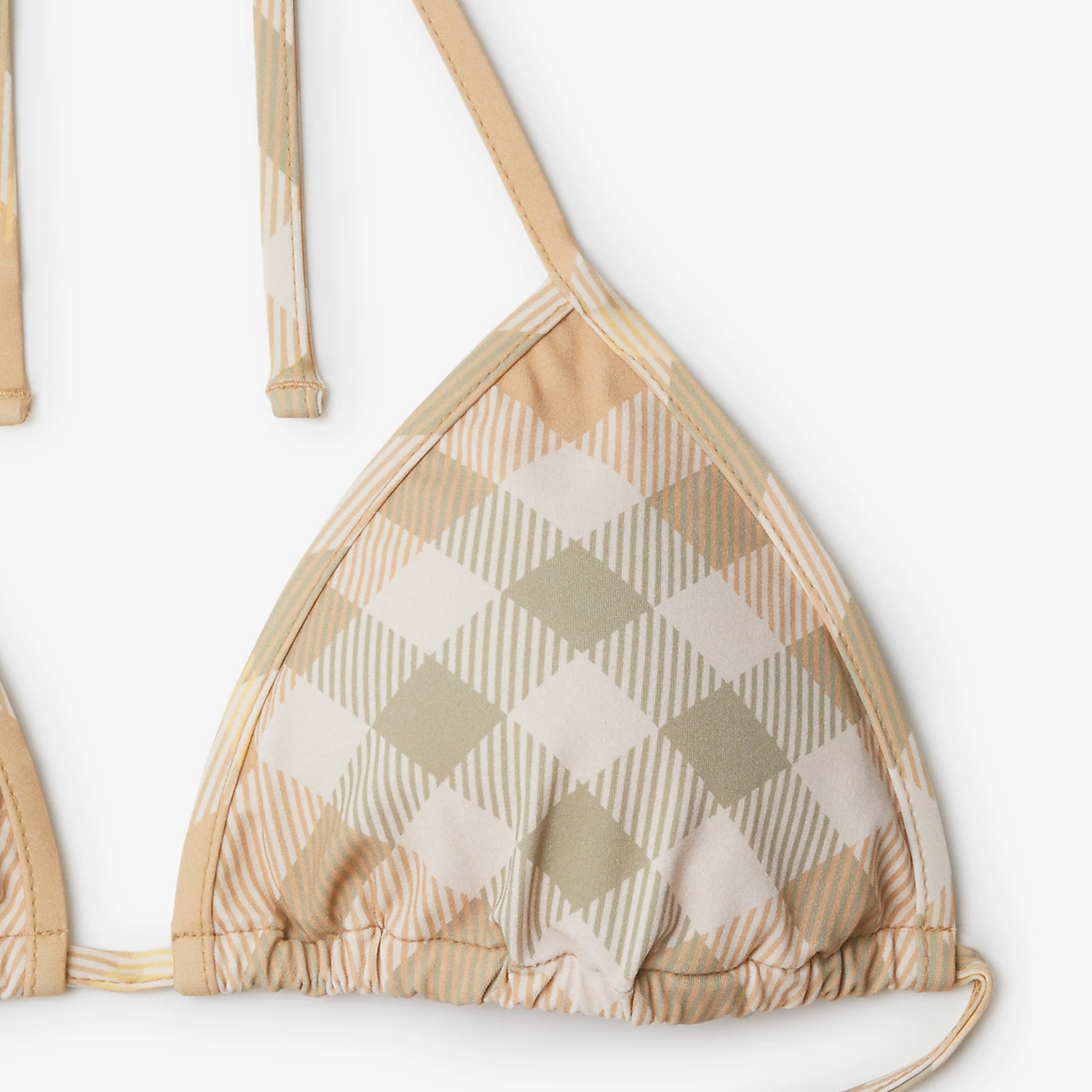 Purchase (Women) Burberry  Check Halterneck Tie Bikini Beige 80827511