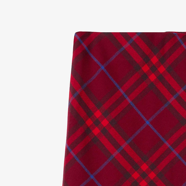 Details for (W) バーバリー チェック柄 フリンジ カジュアル ロングドレス 80774771