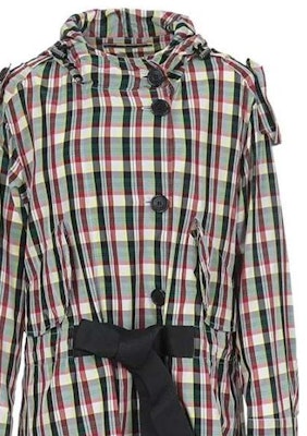 (W) Burberry Kot Trench Cetakan Corak Bertudung Ikat Pinggang Panjang Sederhana Multicolor 40736771 Sizing (W) Burberry Kot Trench Cetakan Corak Bertudung Ikat Pinggang Panjang Sederhana Multicolor 40736771