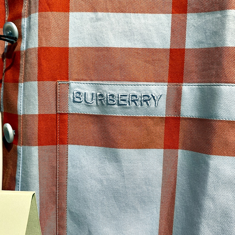 (Women) Burberry  Check Print Short Sleeve Mini Dress Multicolor. 80657981 圖 6