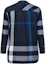 Lookbook (W) Burberry 經典格紋長袖休閒襯衫 - 藍色 40178131