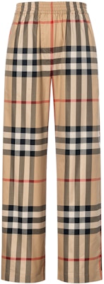 (W) Burberry Seluar Kasual Potongan Lurus Corak Kotak Mid-Rise. 80711011 Order (W) Burberry Seluar Kasual Potongan Lurus Corak Kotak Mid-Rise. 80711011