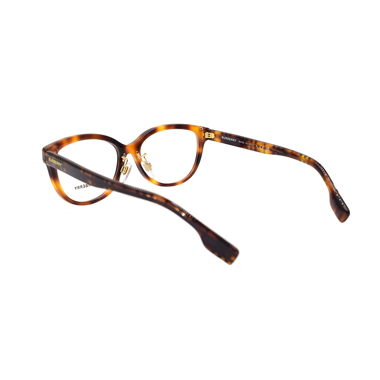 Shop (W) BURBERRY 經典玳瑁光學眼鏡 - 奢華商務風格 B2357-F 3985