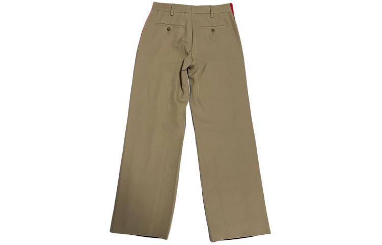 Lookbook (W) 博柏利拼色条纹直筒裤黑色 80506181