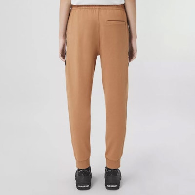 (W) Burberry Colorblock Check Knit Jogger Sweatpants Beige Seluar Santai 80460571 Shop (W) Burberry Colorblock Check Knit Jogger Sweatpants Beige Seluar Santai 80460571