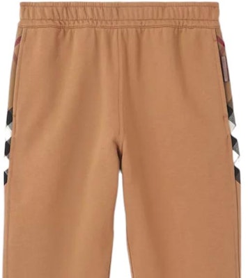 (W) Burberry Colorblock Check Knit Jogger Sweatpants Beige Seluar Santai 80460571 Purchase (W) Burberry Colorblock Check Knit Jogger Sweatpants Beige Seluar Santai 80460571