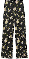 (Women) Burberry Colorblock Floral Print Elastic Waist Pants Multicolor. 80709201 (Women) Burberry Colorblock Floral Print Elastic Waist Pants Multicolor. 80709201