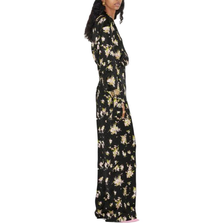 Purchase (W) Burberry Celana Motif Bunga Colorblock Pinggang Elastis Multicolor. 80709201