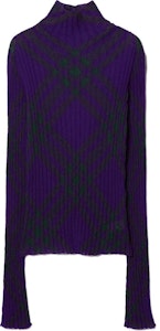 (W) 博柏利拼色高领休闲针织毛衣长袖. 80765071 Buy (W) 博柏利拼色高领休闲针织毛衣长袖. 80765071