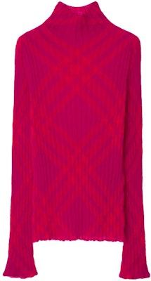 (W) Burberry Sweater Knit Lengan Panjang Turtleneck Colorblock Kasual. 80765071 Details for (W) Burberry Sweater Knit Lengan Panjang Turtleneck Colorblock Kasual. 80765071