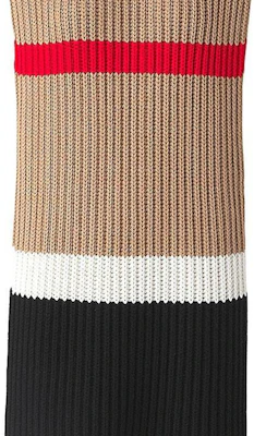 (W) Burberry 對比高領無袖針織斗篷 - 卡其色 80495211 Sizing (W) Burberry 對比高領無袖針織斗篷 - 卡其色 80495211