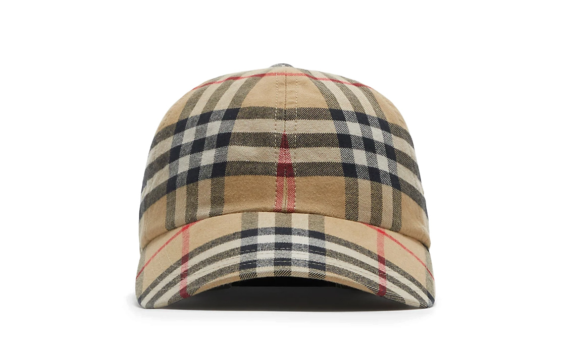 Order (W) Burberry Topi Besbol Kapas Berjalur - Pelbagai Warna 80756411