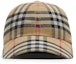 Order (W) Burberry Topi Besbol Kapas Berjalur - Pelbagai Warna 80756411