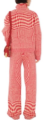 (W) 버버리 커브드 하운즈투스 스탠드 칼라 집업 자켓 - 레드 80827301 Purchase (W) 버버리 커브드 하운즈투스 스탠드 칼라 집업 자켓 - 레드 80827301