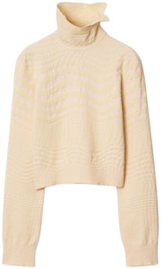 (W) 博柏利弧形条纹高领毛衣粉尘粉色 80808871 Buy (W) 博柏利弧形条纹高领毛衣粉尘粉色 80808871