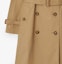 Cheap (W) Burberry Jaket Trench Double-Breasted dengan Hoodie Lepas Pasang Beige. 80842521