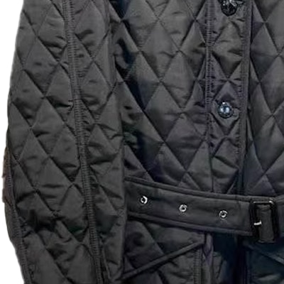 (W) Chaqueta de algodón Burberry acolchada con cuello, cinturón y botones. 80734181 Details for (W) Chaqueta de algodón Burberry acolchada con cuello, cinturón y botones. 80734181