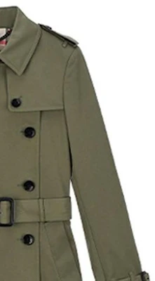 (W) Burberry 雙排扣長袖大衣 卡其色 80089781 Shop (W) Burberry 雙排扣長袖大衣 卡其色 80089781