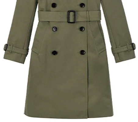 (W) Burberry 雙排扣長袖大衣 卡其色 80089781 Details for (W) Burberry 雙排扣長袖大衣 卡其色 80089781