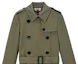 Sizing (W) Burberry 雙排扣長袖大衣 卡其色 80089781