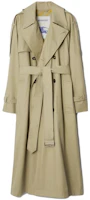 (Women) Burberry Double-Breasted Long Trench Coat in Beige. 80793741 (Women) Burberry Double-Breasted Long Trench Coat in Beige. 80793741