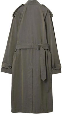 (W) Gabardina Larga Burberry Gris Oscuro Doble Botonadura. 80876931 Lookbook (W) Gabardina Larga Burberry Gris Oscuro Doble Botonadura. 80876931