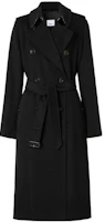 (Women) Burberry Double-Breasted Trench Coat Black FW22 80581941 (Women) Burberry Double-Breasted Trench Coat Black FW22 80581941
